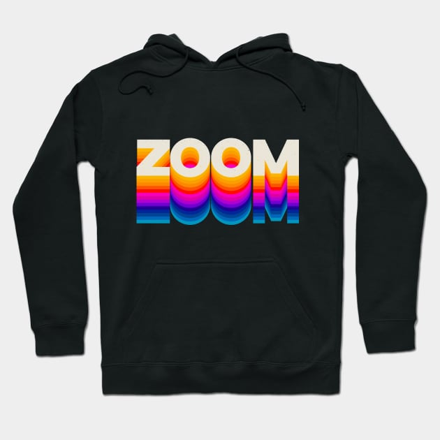 4 Letter Words - Zoom Hoodie by DanielLiamGill